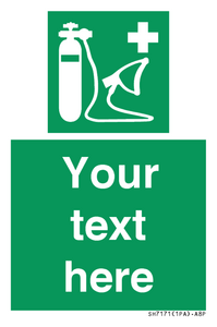 Custom Oxygen resuscitator